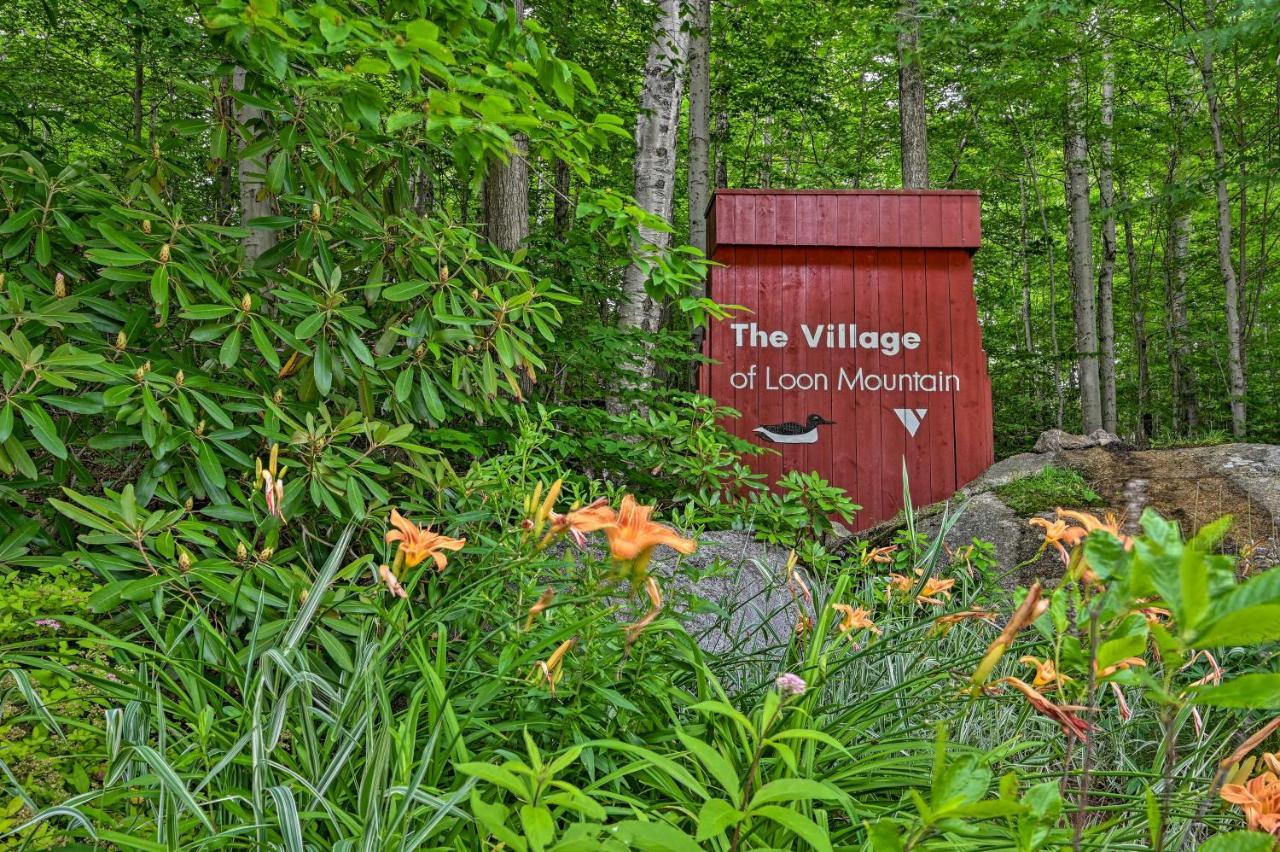 Village Of Loon Mtn Condo With Fireplace And Balcony! Lincoln Eksteriør bilde